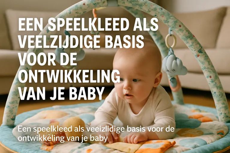 Een speelkleed als veelzijdige basis voor de ontwikkeling van je baby